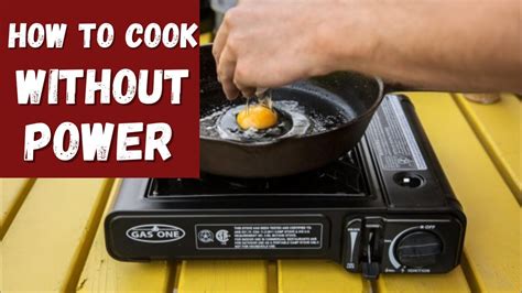 can you cook on gas stove without power